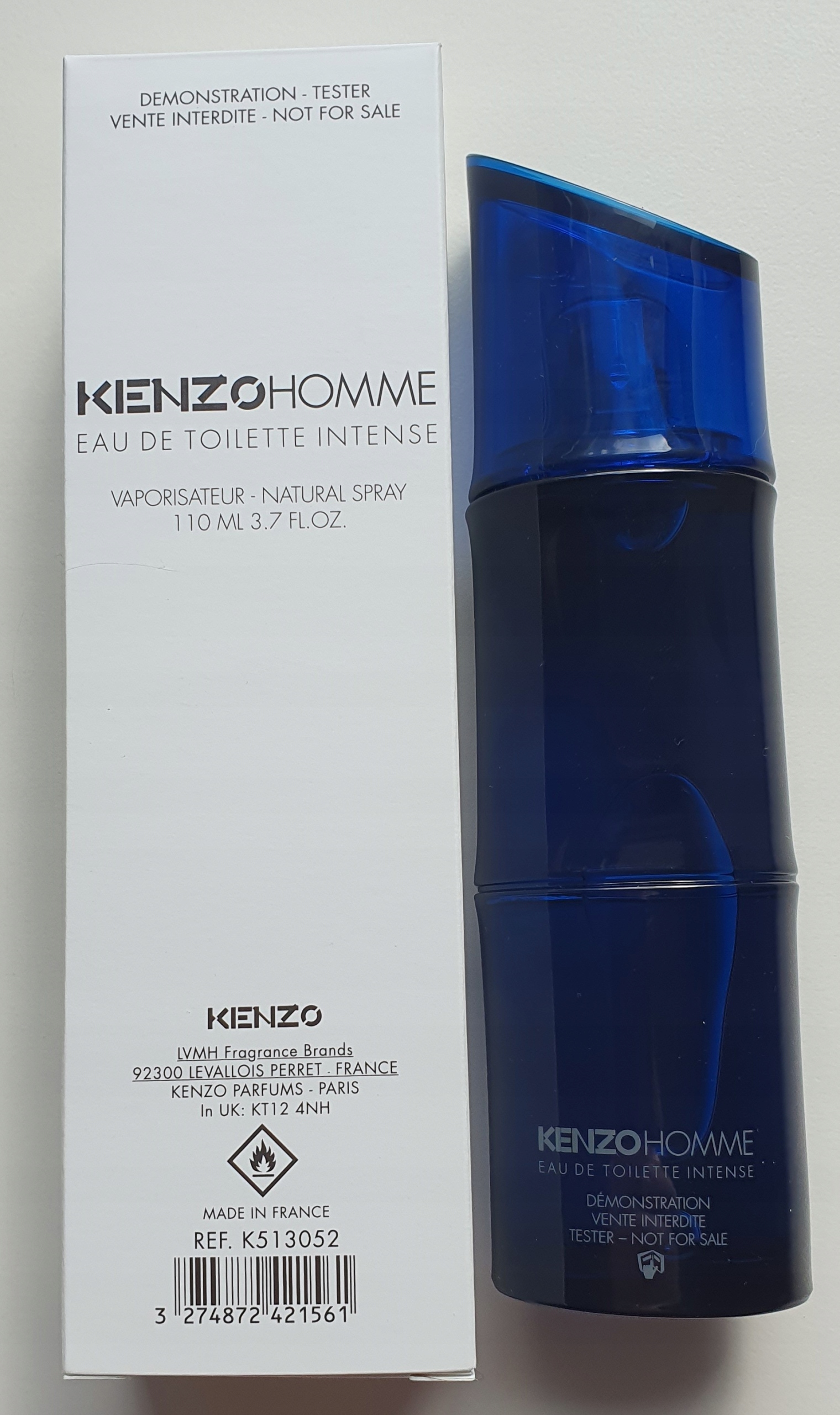 Kenzo Homme Intense Woda toaletowa - Tester